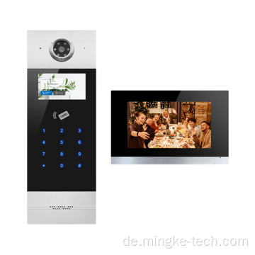 Aluminiumlegierung Videotür Telefon Tuya Intercom Apartment